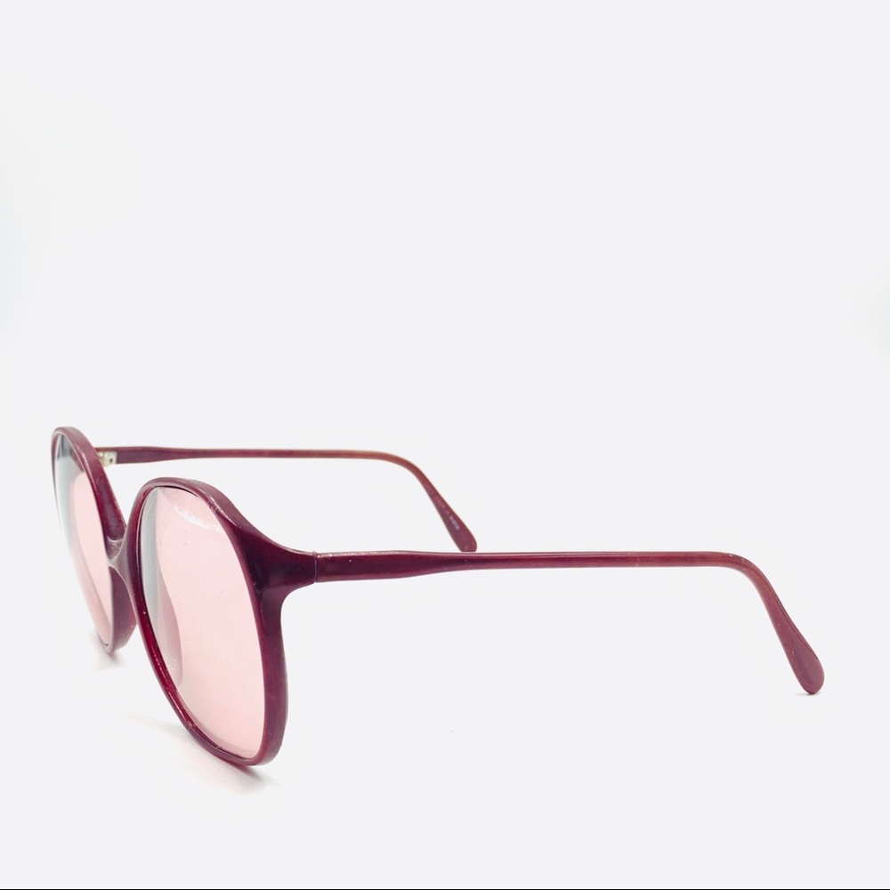 Vintage Rodenstock Red Oval Sunglasses Frames - Picture 3 of 4